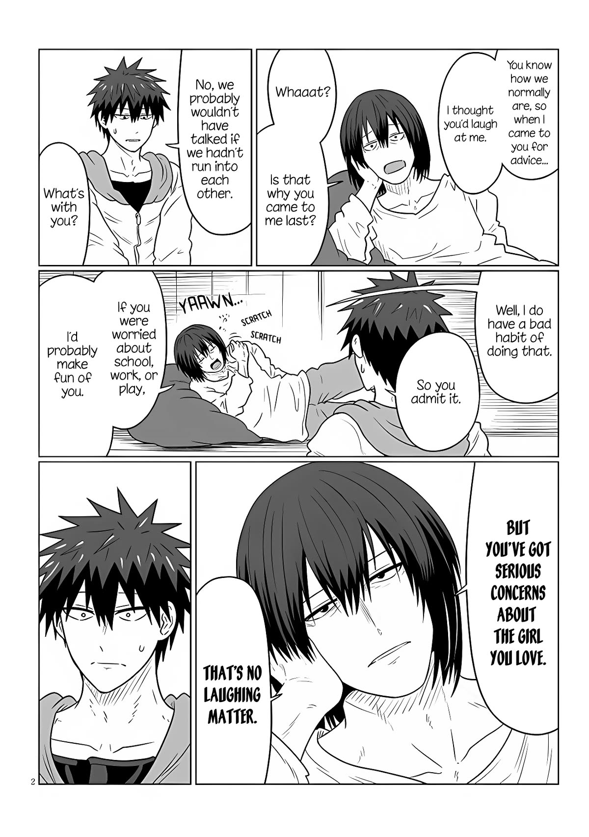 Uzaki-chan wa Asobitai! Chapter 103 page 2 - Chapter 103: Kouhai and Control