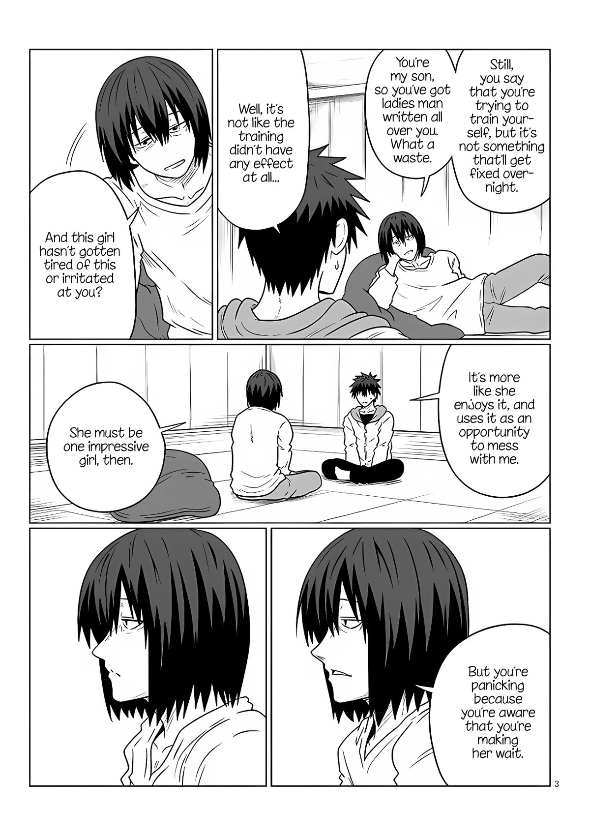 Uzaki-chan wa Asobitai! Chapter 103 page 3 - Chapter 103: Kouhai and Control