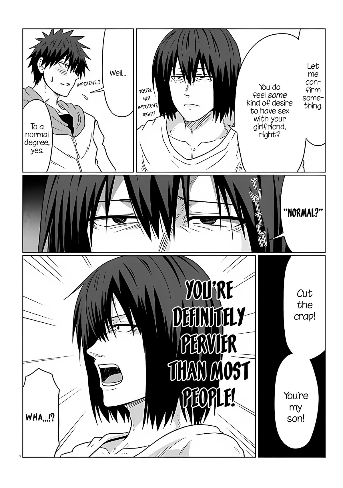 Uzaki-chan wa Asobitai! Chapter 103 page 4 - Chapter 103: Kouhai and Control