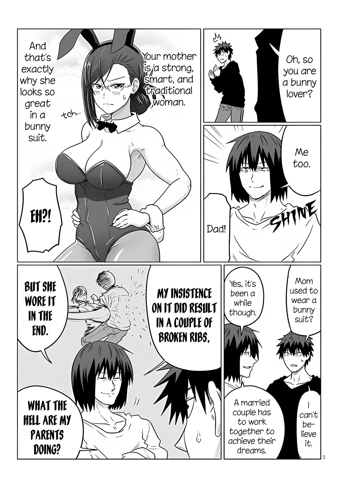 Uzaki-chan wa Asobitai! Chapter 104.1 page 3 - Chapter 104.1: 2024 New Years Special ~No Slip-Ups Here~