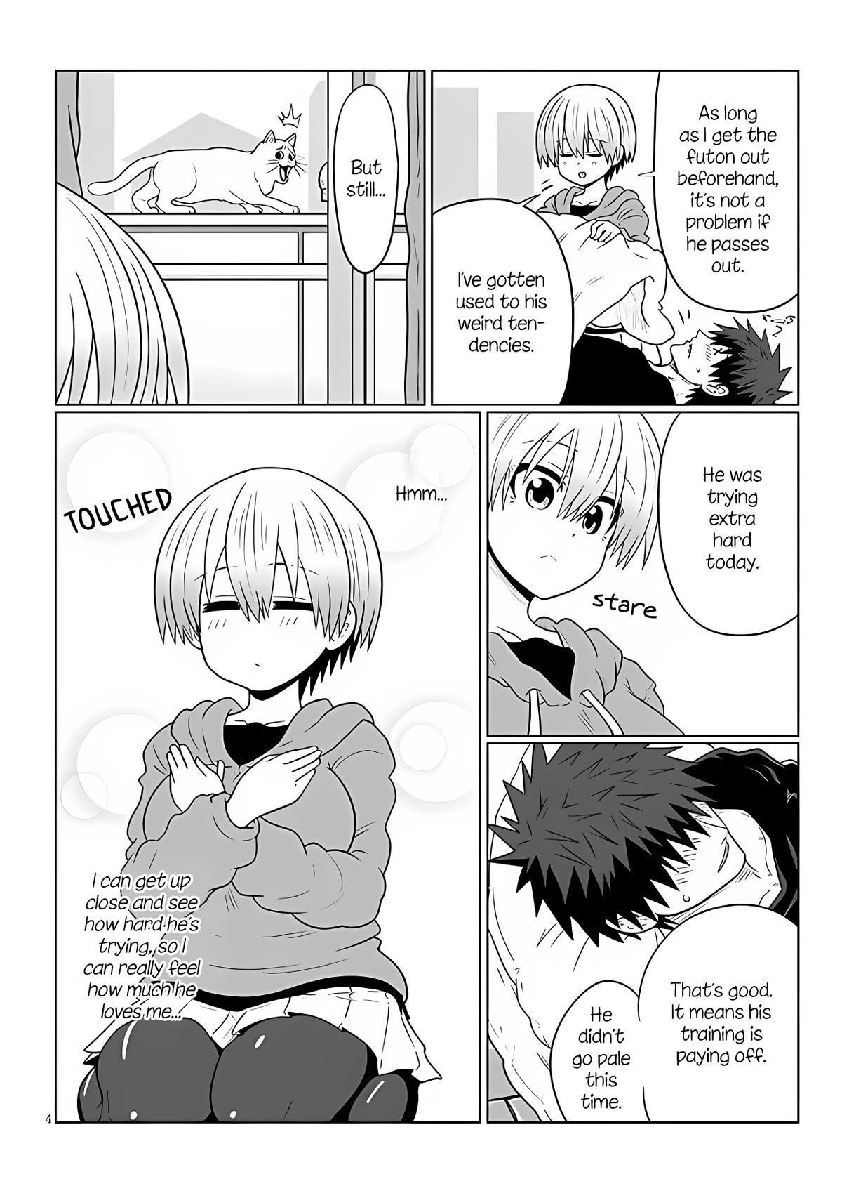 Uzaki-chan wa Asobitai! Chapter 104 page 4 - Chapter 104: Kouhai and Secret Fun