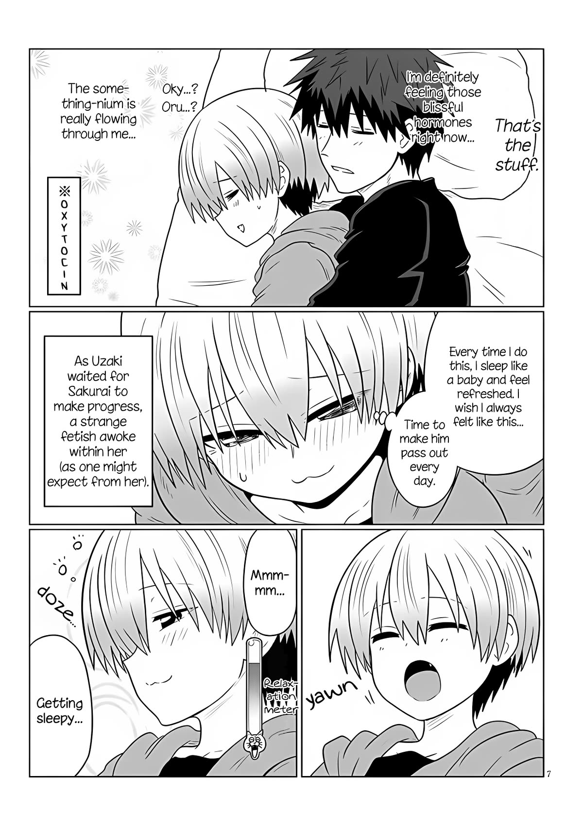Uzaki-chan wa Asobitai! Chapter 104 page 7 - Chapter 104: Kouhai and Secret Fun