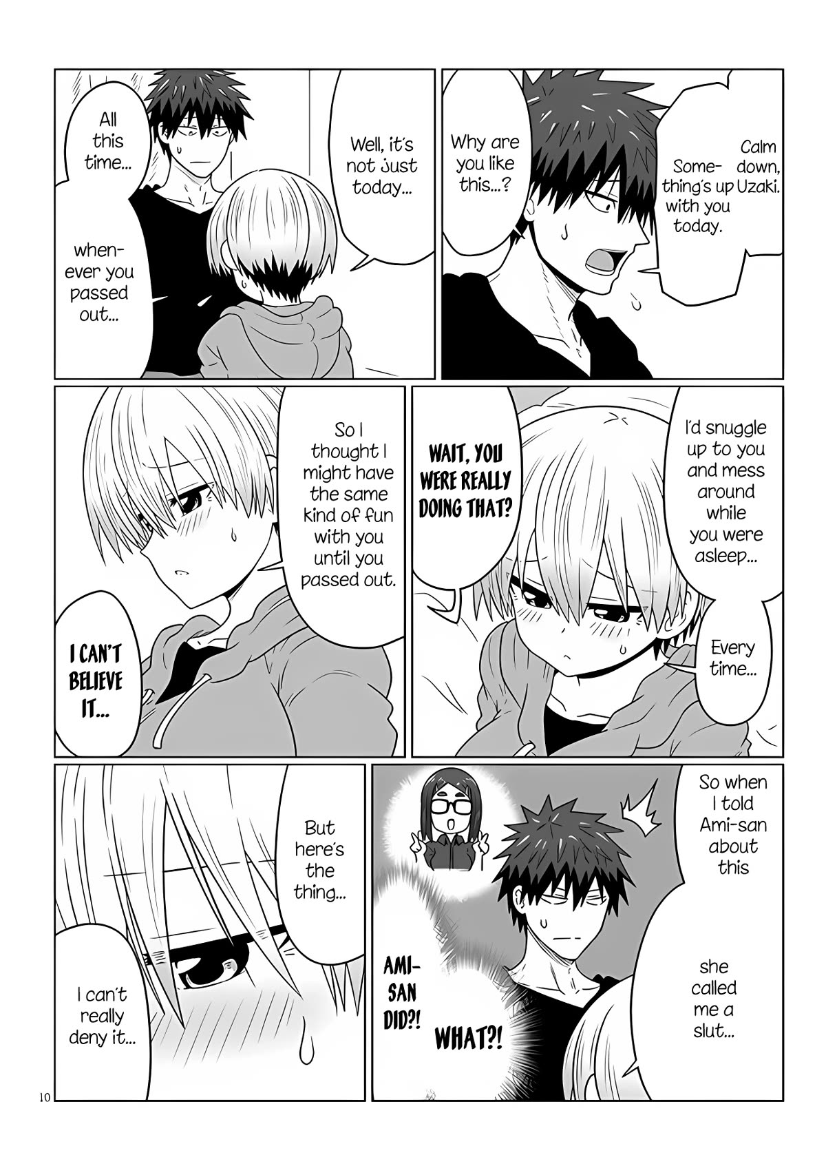 Uzaki-chan wa Asobitai! Chapter 105 page 10 - Chapter 105: Kouhai and Secret Fun 2