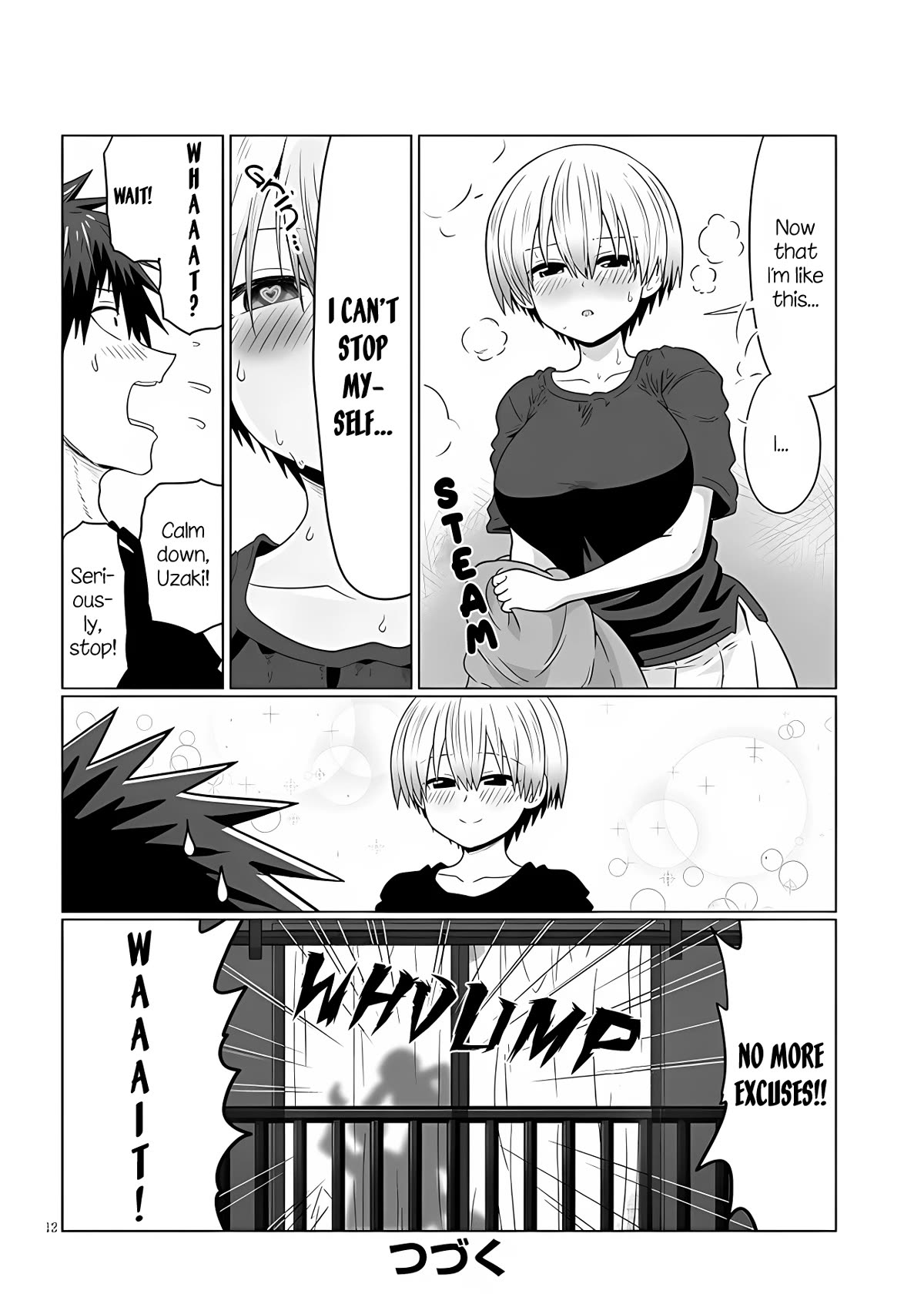 Uzaki-chan wa Asobitai! Chapter 105 page 12 - Chapter 105: Kouhai and Secret Fun 2