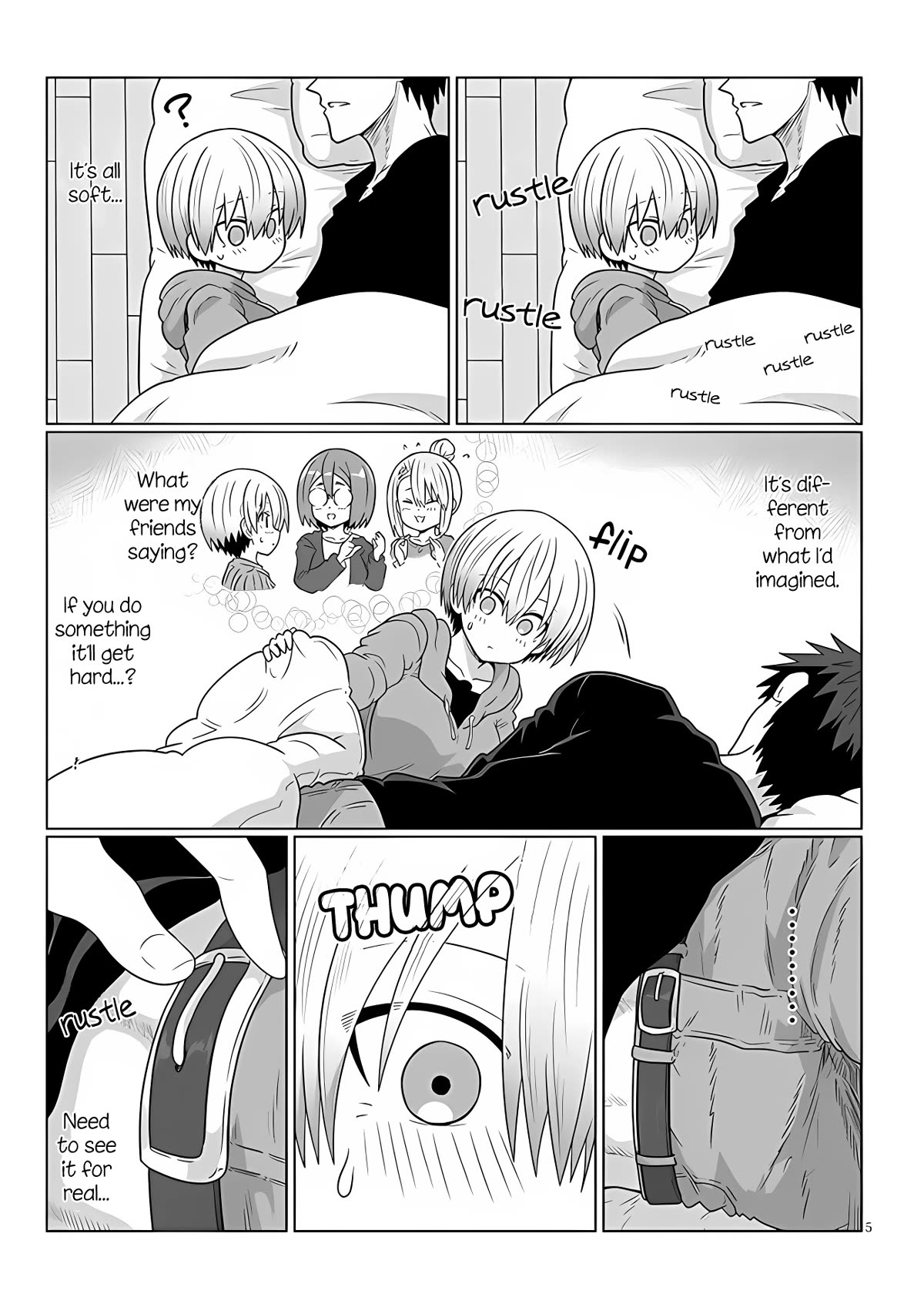 Uzaki-chan wa Asobitai! Chapter 105 page 5 - Chapter 105: Kouhai and Secret Fun 2