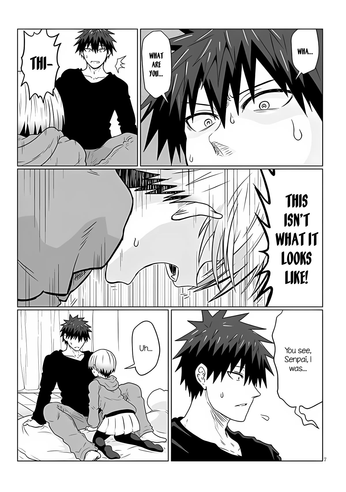 Uzaki-chan wa Asobitai! Chapter 105 page 7 - Chapter 105: Kouhai and Secret Fun 2