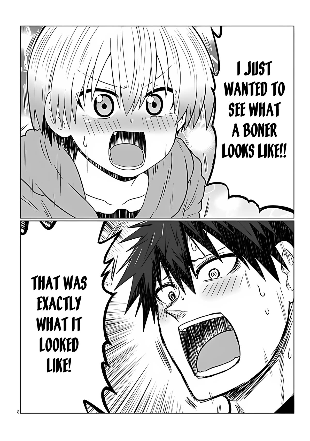 Uzaki-chan wa Asobitai! Chapter 105 page 8 - Chapter 105: Kouhai and Secret Fun 2