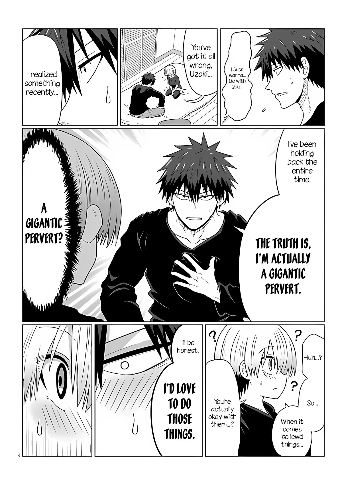 Uzaki-chan wa Asobitai! Chapter 106.1 page 4 - Chapter 106.1: Kouhai and Determination (Part 1)