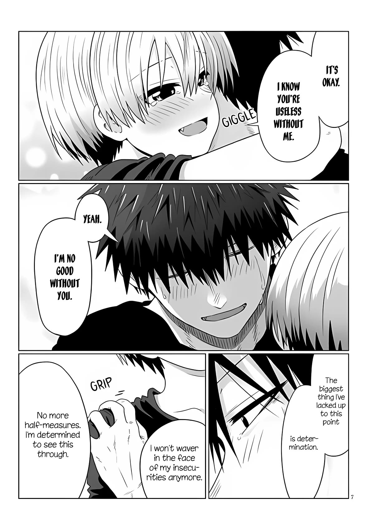 Uzaki-chan wa Asobitai! Chapter 106.1 page 7 - Chapter 106.1: Kouhai and Determination (Part 1)
