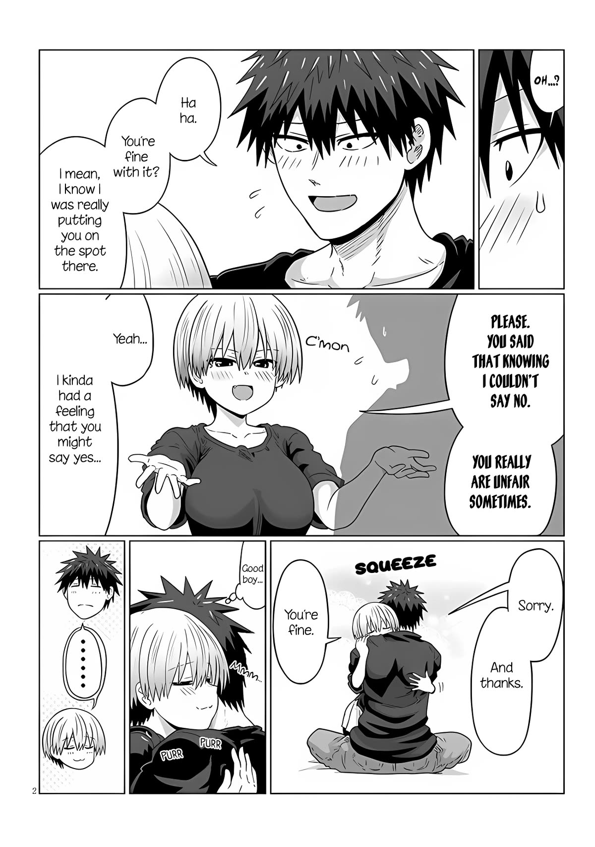Uzaki-chan wa Asobitai! Chapter 106.2 page 2 - Chapter 106.2: Kohai and Determination (Part 2)
