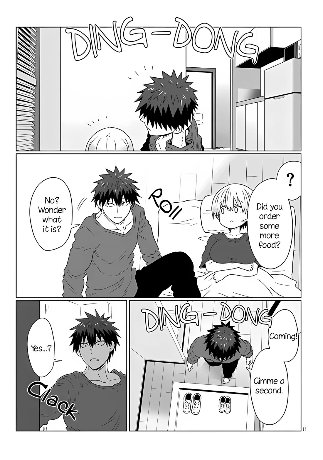 Uzaki-chan wa Asobitai! Chapter 107 page 11 - Chapter 107: Kouhai and Review Meeting