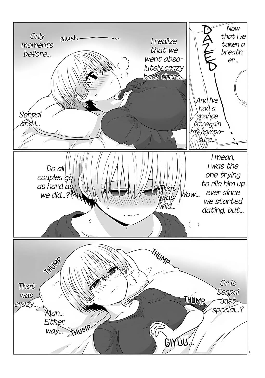 Uzaki-chan wa Asobitai! Chapter 107 page 5 - Chapter 107: Kouhai and Review Meeting