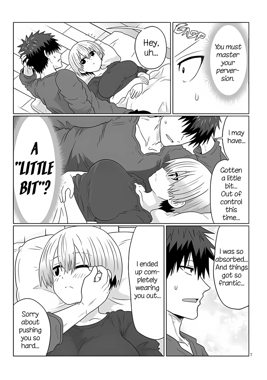 Uzaki-chan wa Asobitai! Chapter 107 page 7 - Chapter 107: Kouhai and Review Meeting