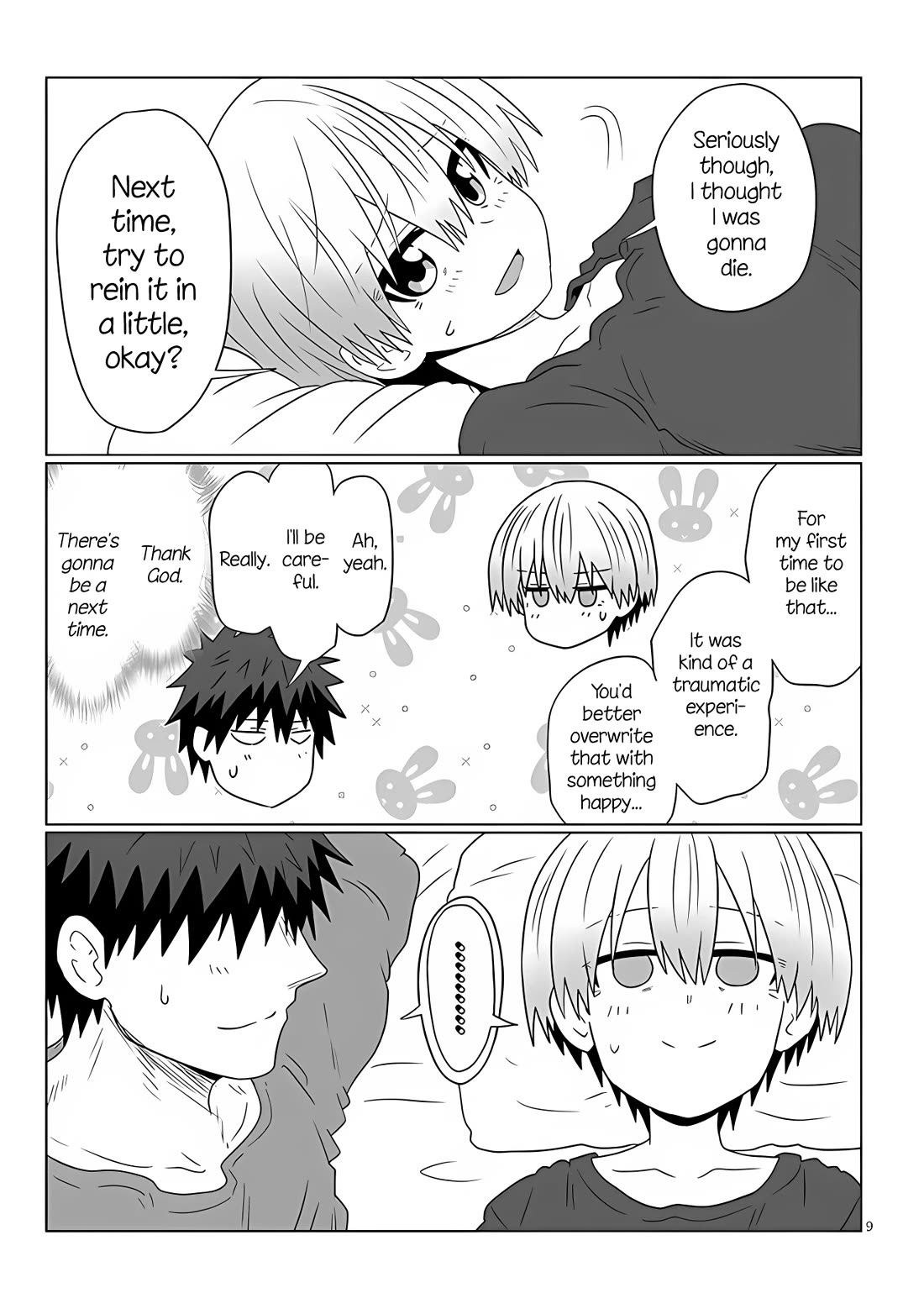 Uzaki-chan wa Asobitai! Chapter 107 page 9 - Chapter 107: Kouhai and Review Meeting