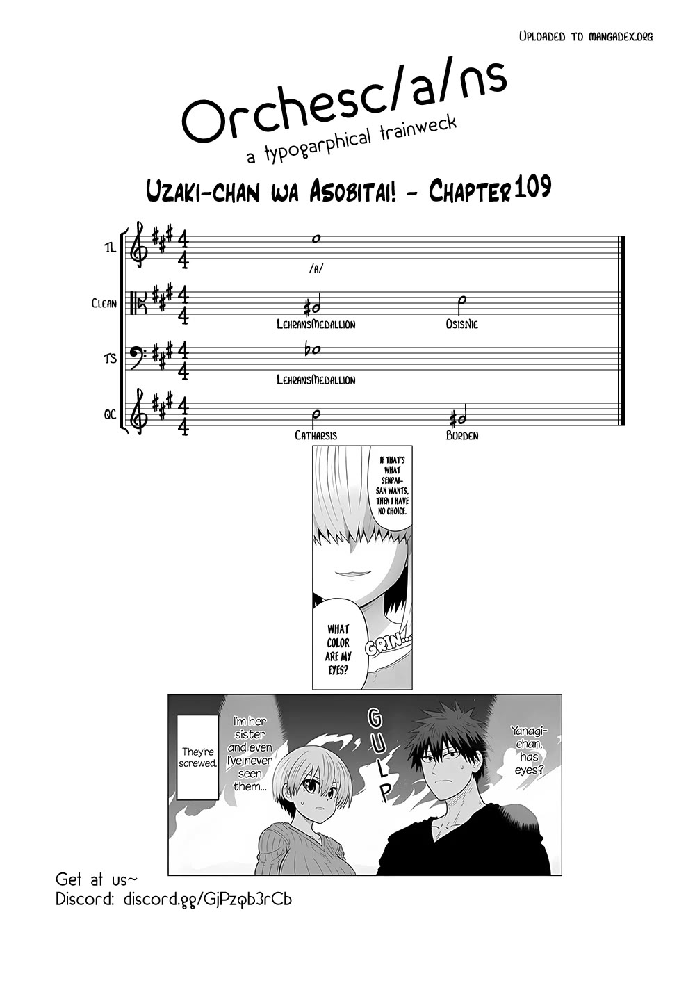 Uzaki-chan wa Asobitai! Chapter 109 page 13 - Chapter 109: Kouhai and Family Council