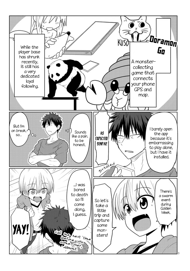 Uzaki-chan wa Asobitai! Chapter 11 page 3 - Chapter 11: Kouhai and A Break