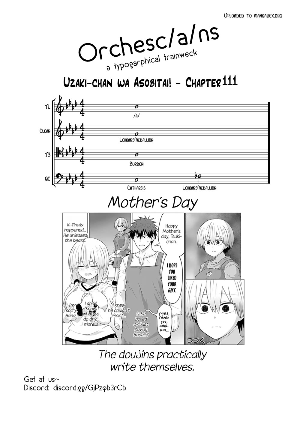 Uzaki-chan wa Asobitai! Chapter 111 page 13 - Chapter 111: Kouhai and the Matter of Tsuki