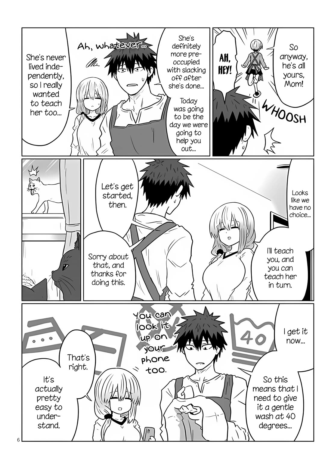 Uzaki-chan wa Asobitai! Chapter 111 page 6 - Chapter 111: Kouhai and the Matter of Tsuki