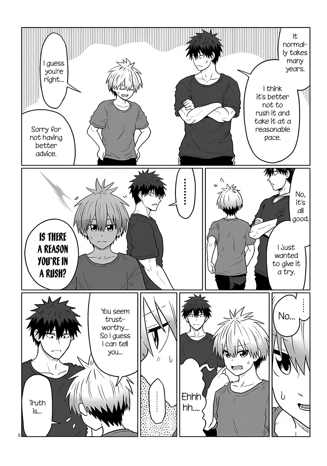 Uzaki-chan wa Asobitai! Chapter 112 page 8 - Chapter 112: Kouhai and Requests - Kiri Edition