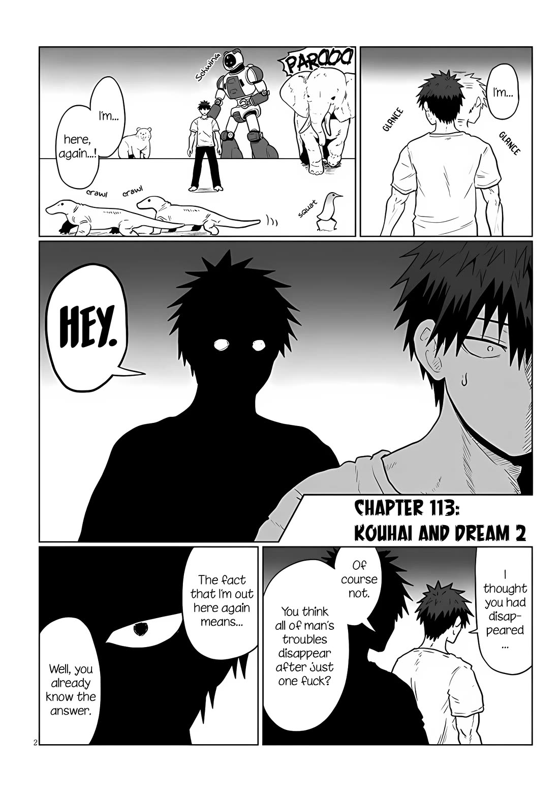 Uzaki-chan wa Asobitai! Chapter 113 page 2 - Chapter 113: Kouhai and Dream 2