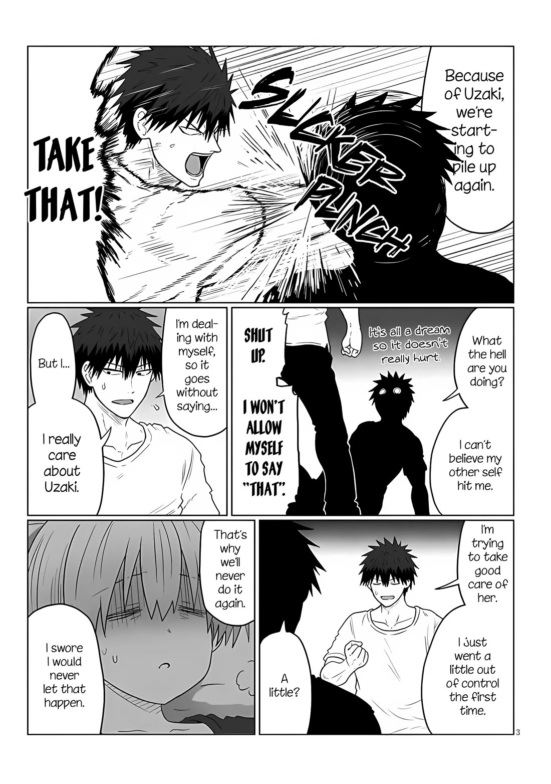Uzaki-chan wa Asobitai! Chapter 113 page 3 - Chapter 113: Kouhai and Dream 2