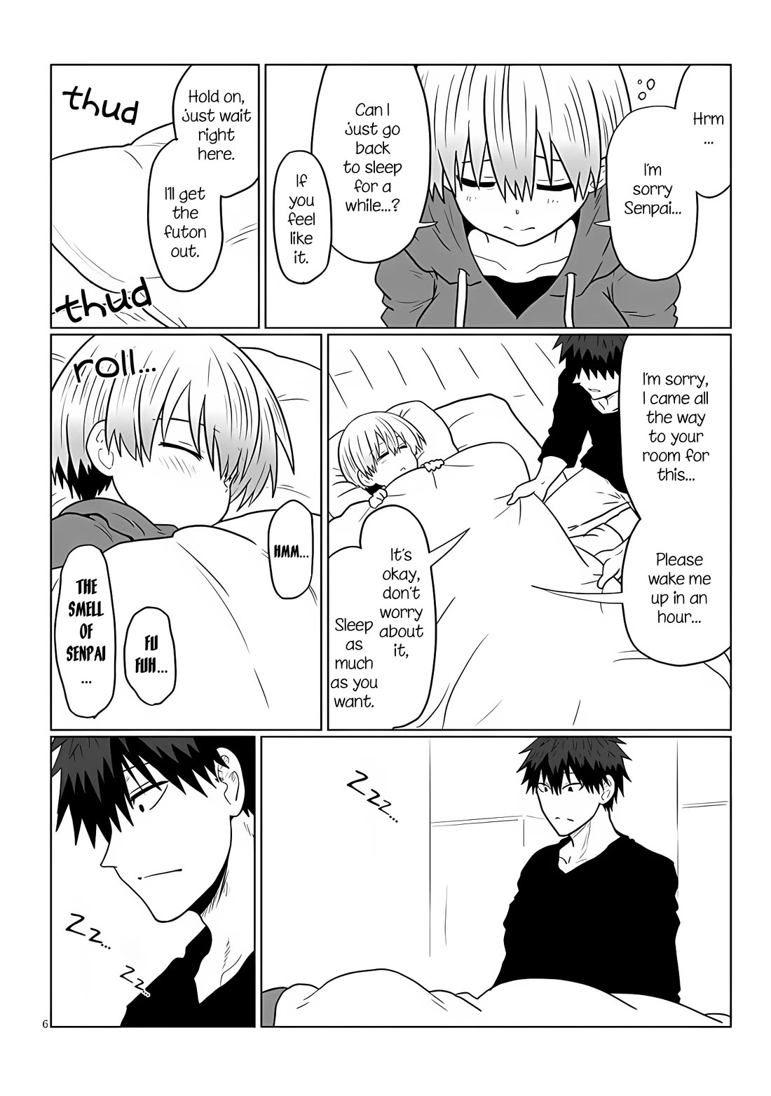 Uzaki-chan wa Asobitai! Chapter 113 page 6 - Chapter 113: Kouhai and Dream 2