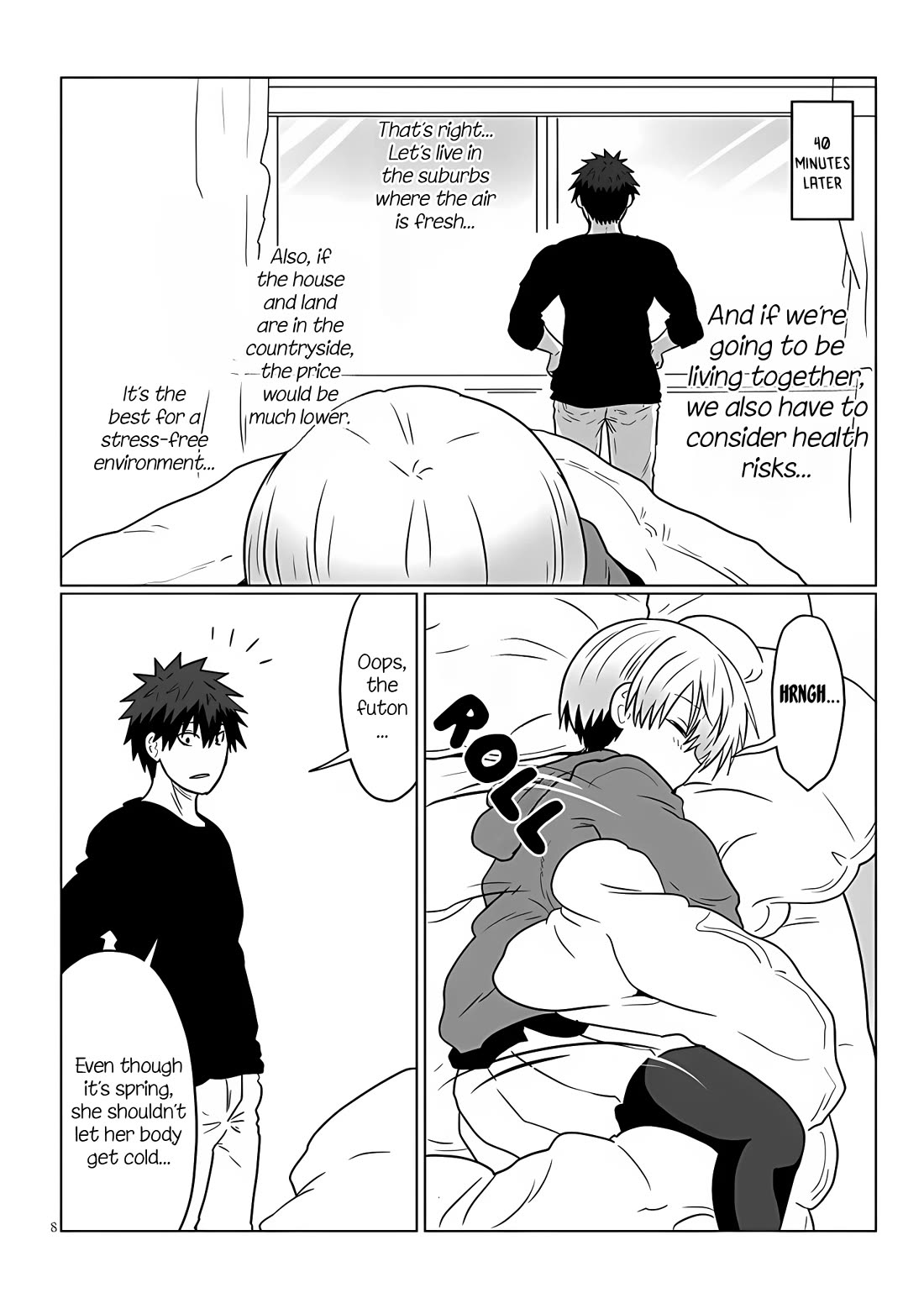 Uzaki-chan wa Asobitai! Chapter 113 page 8 - Chapter 113: Kouhai and Dream 2