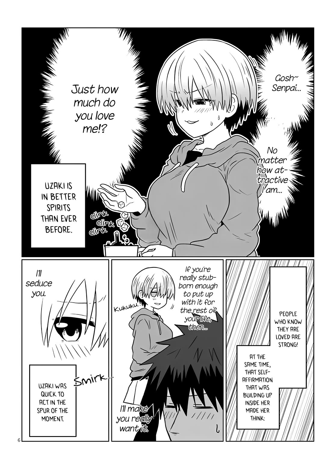 Uzaki-chan wa Asobitai! Chapter 114 page 6 - Chapter 114: Kouhai and Impulses