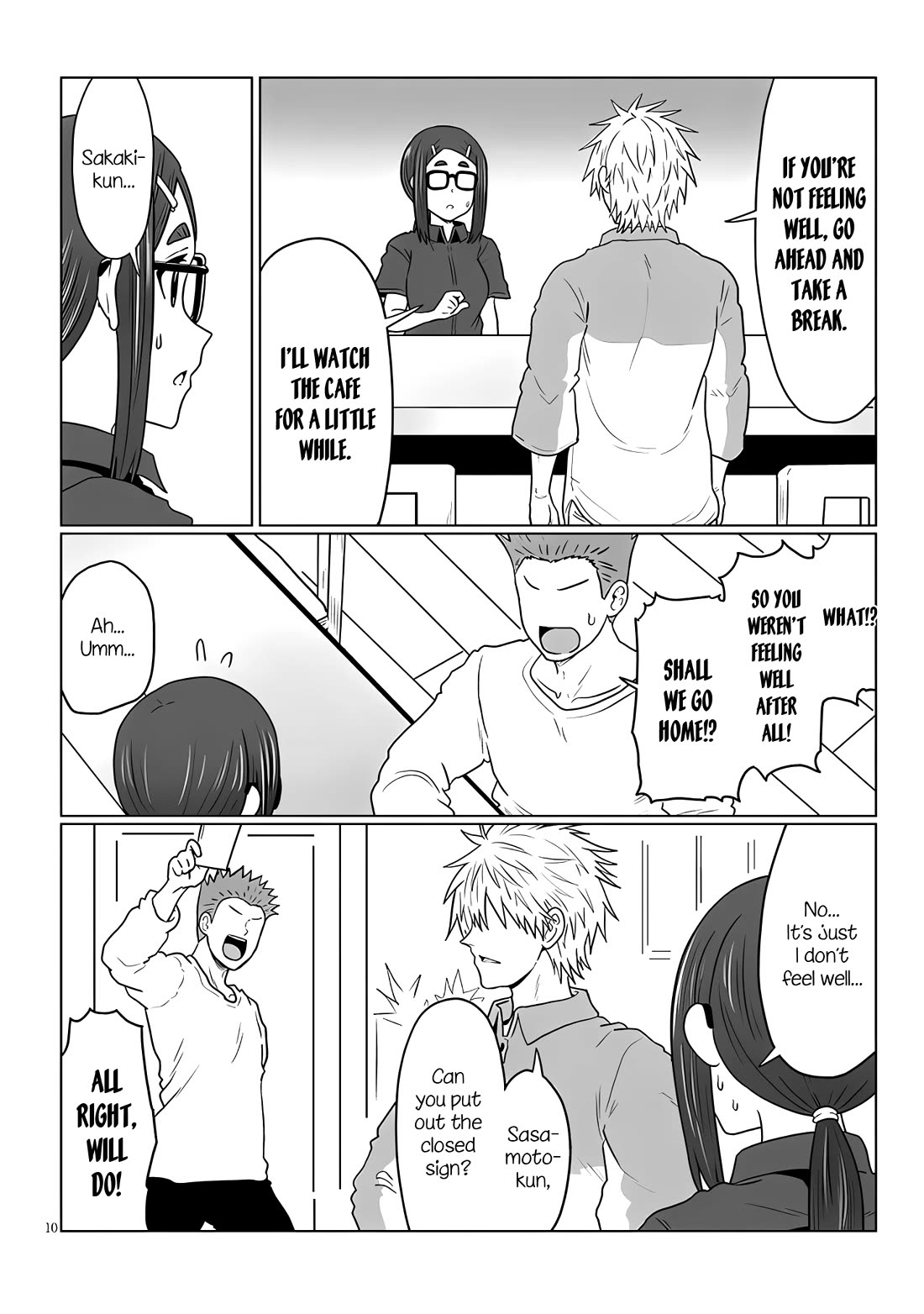 Uzaki-chan wa Asobitai! Chapter 115 page 10 - Chapter 115: Kouhai and Regrets