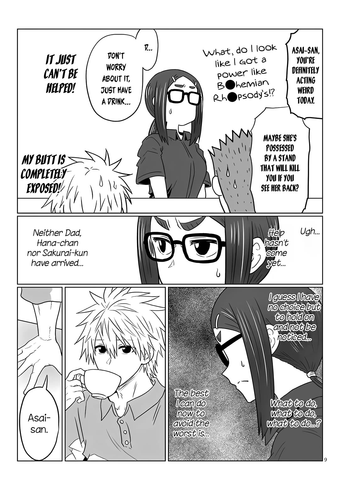 Uzaki-chan wa Asobitai! Chapter 115 page 9 - Chapter 115: Kouhai and Regrets
