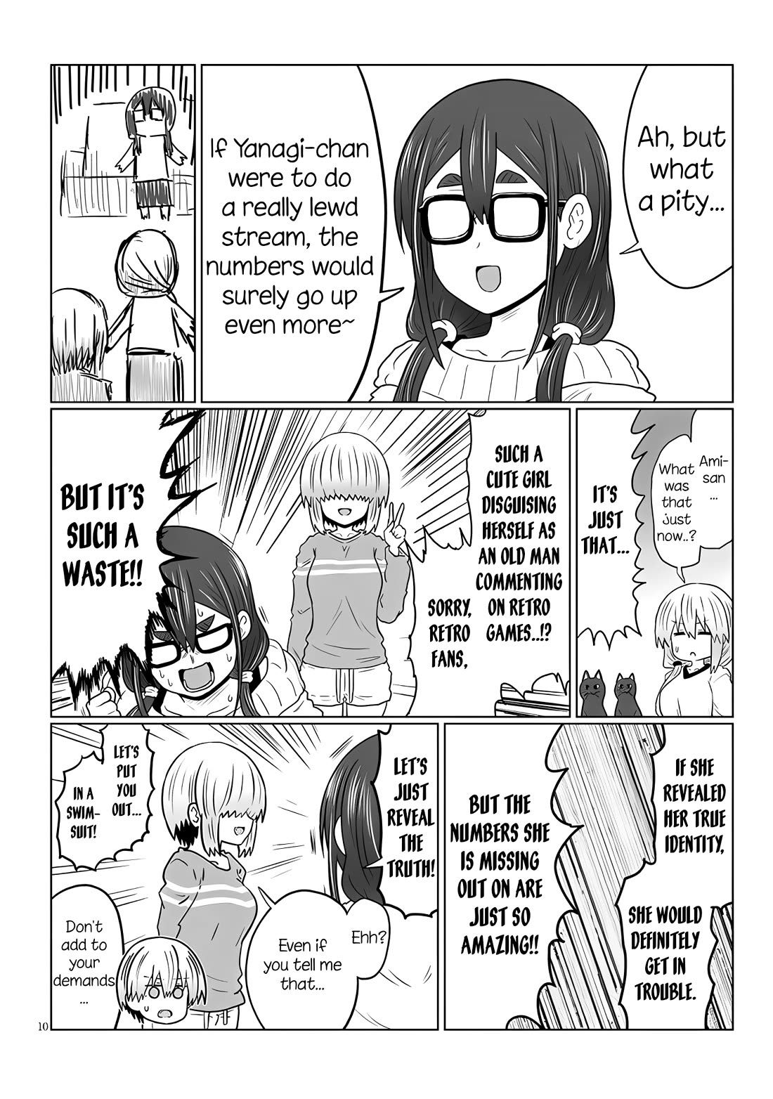 Uzaki-chan wa Asobitai! Chapter 117 page 10 - Chapter 117: Kouhai and Persuasion