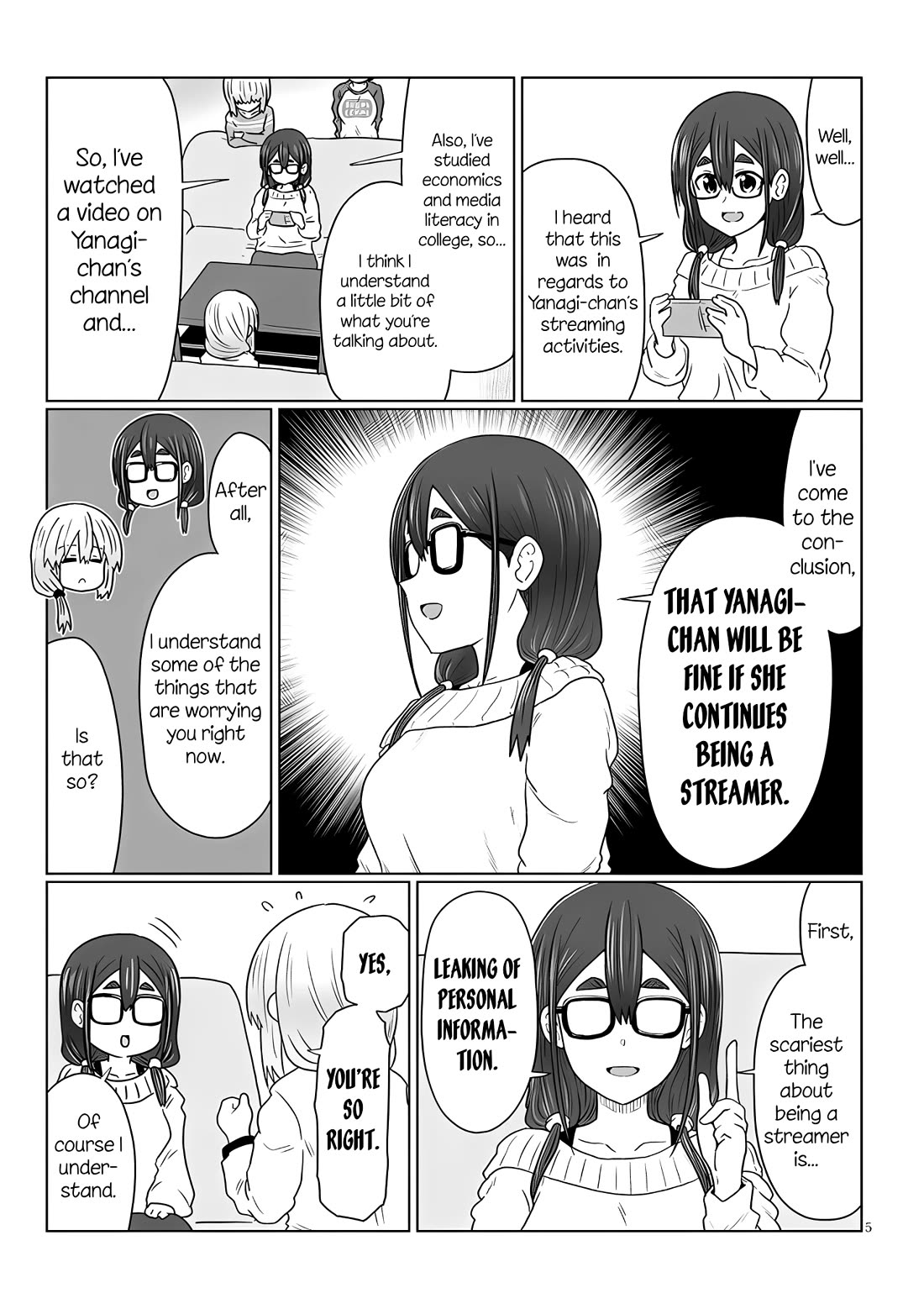 Uzaki-chan wa Asobitai! Chapter 117 page 5 - Chapter 117: Kouhai and Persuasion