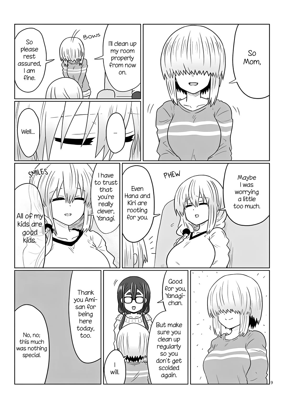 Uzaki-chan wa Asobitai! Chapter 117 page 9 - Chapter 117: Kouhai and Persuasion