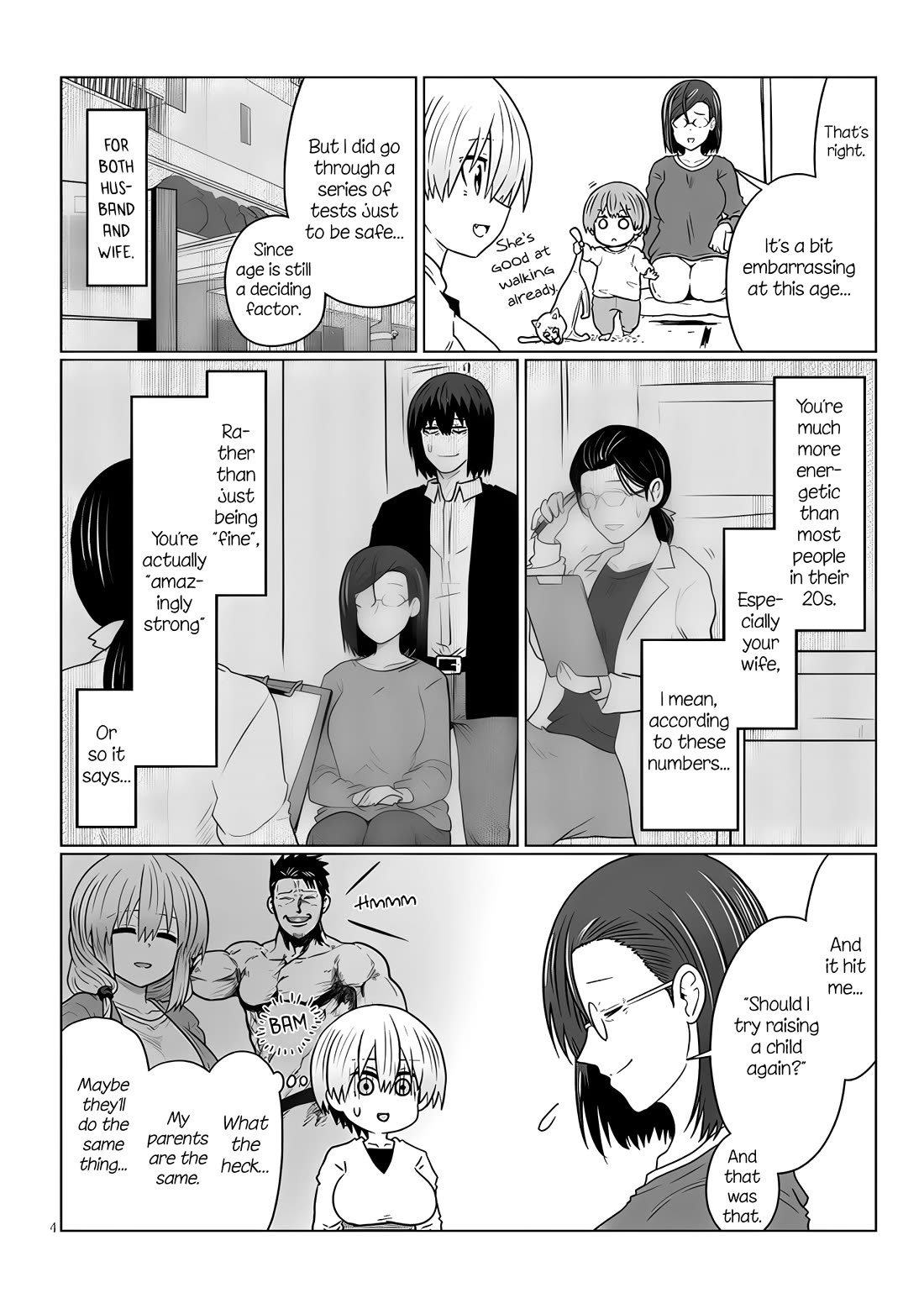 Uzaki-chan wa Asobitai! Chapter 119 page 4 - Chapter 119: Kouhai and Parents