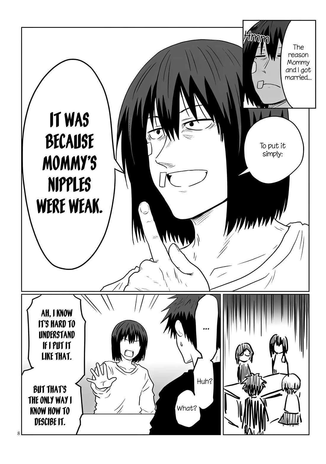 Uzaki-chan wa Asobitai! Chapter 119 page 8 - Chapter 119: Kouhai and Parents