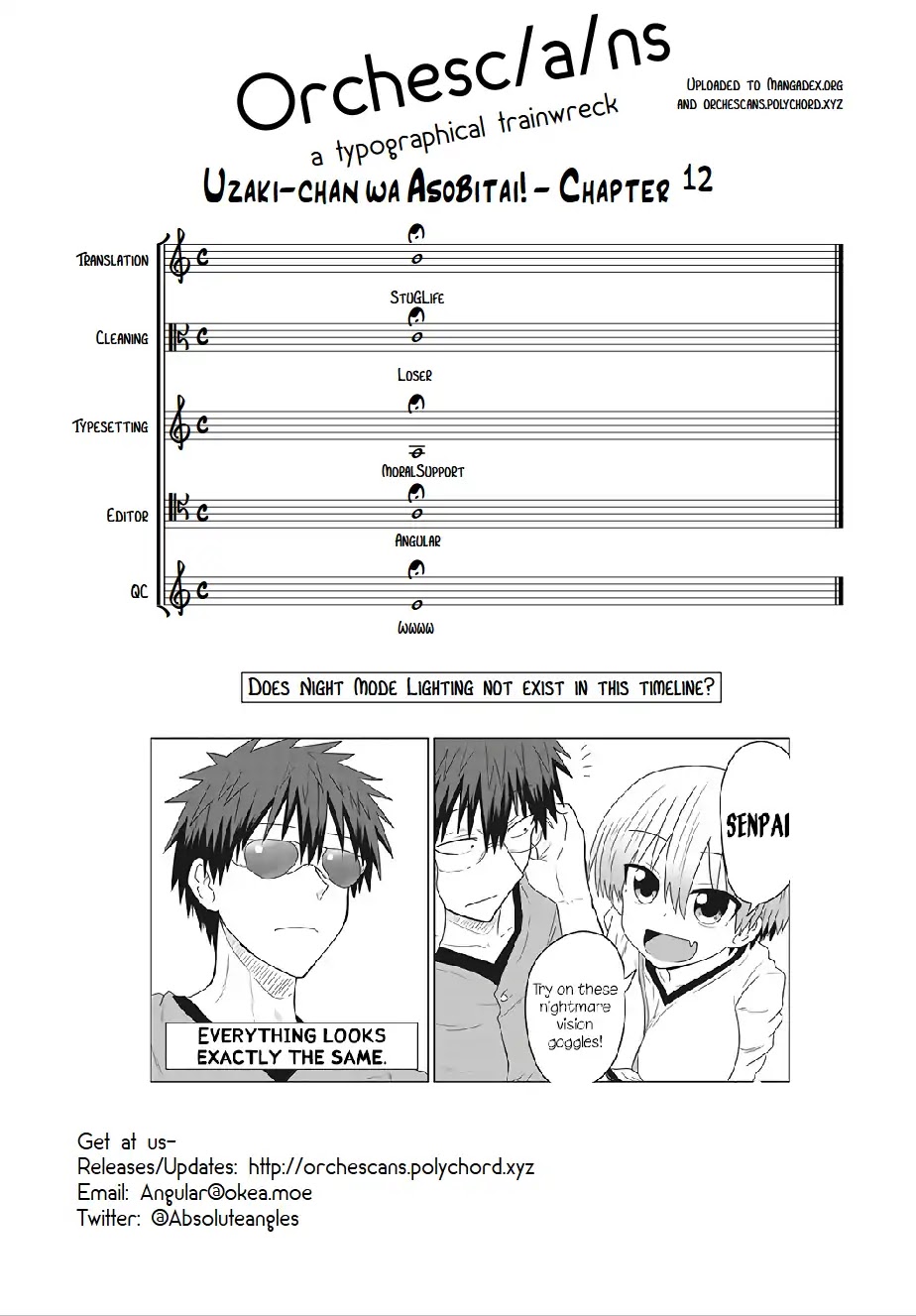 Uzaki-chan wa Asobitai! Chapter 12 page 10 - Chapter 12: Kouhai and Glasses