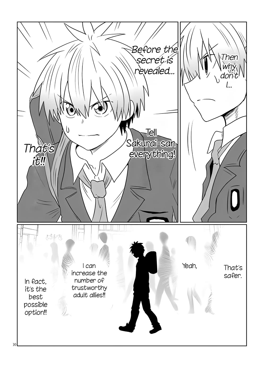 Uzaki-chan wa Asobitai! Chapter 120 page 10 - Chapter 120: Kouhai and Job Hunting