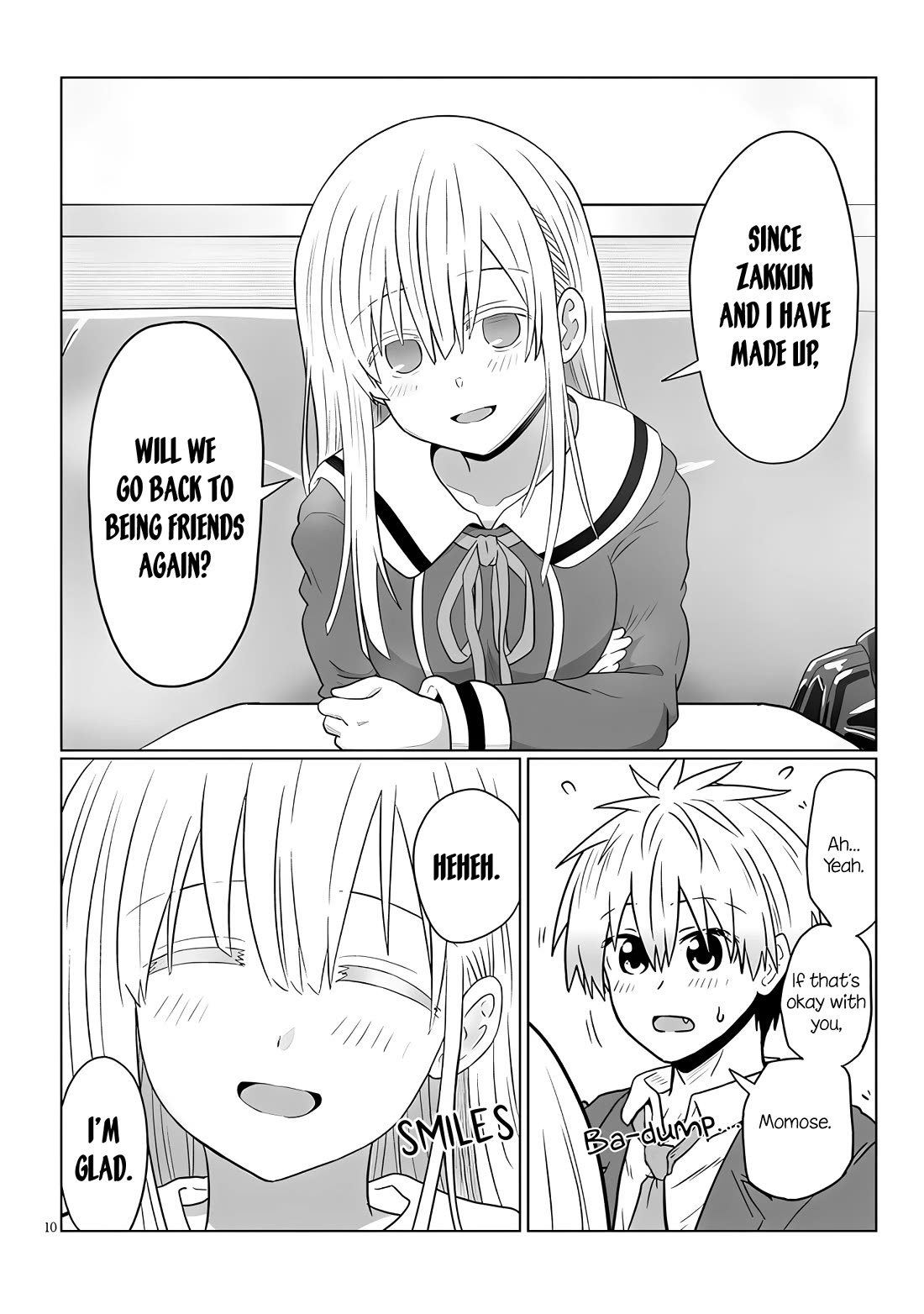 Uzaki-chan wa Asobitai! Chapter 122 page 10 - Chapter 122: Kouhai and Settlements