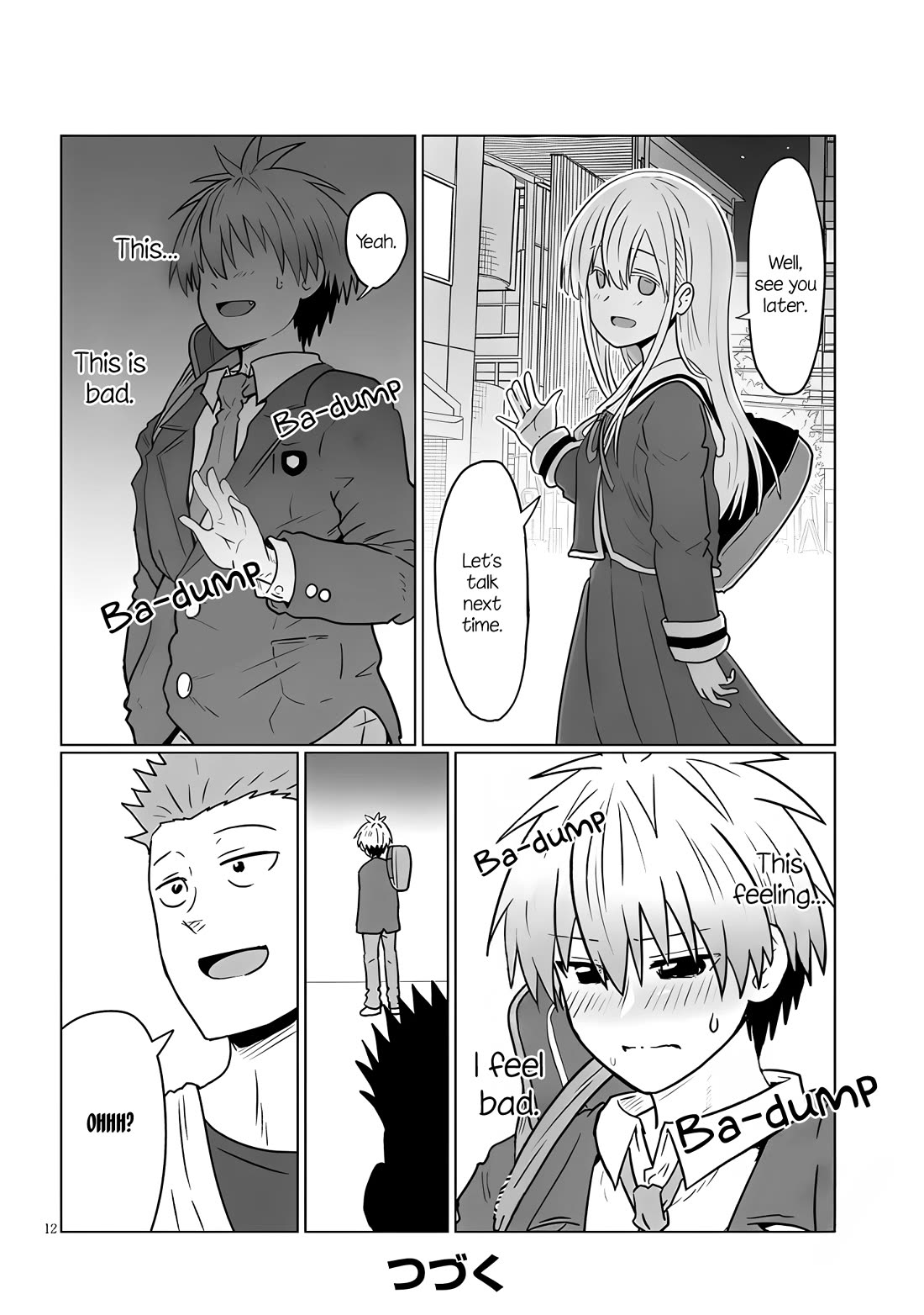 Uzaki-chan wa Asobitai! Chapter 122 page 12 - Chapter 122: Kouhai and Settlements