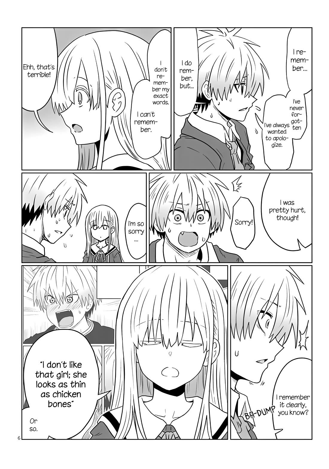 Uzaki-chan wa Asobitai! Chapter 122 page 6 - Chapter 122: Kouhai and Settlements