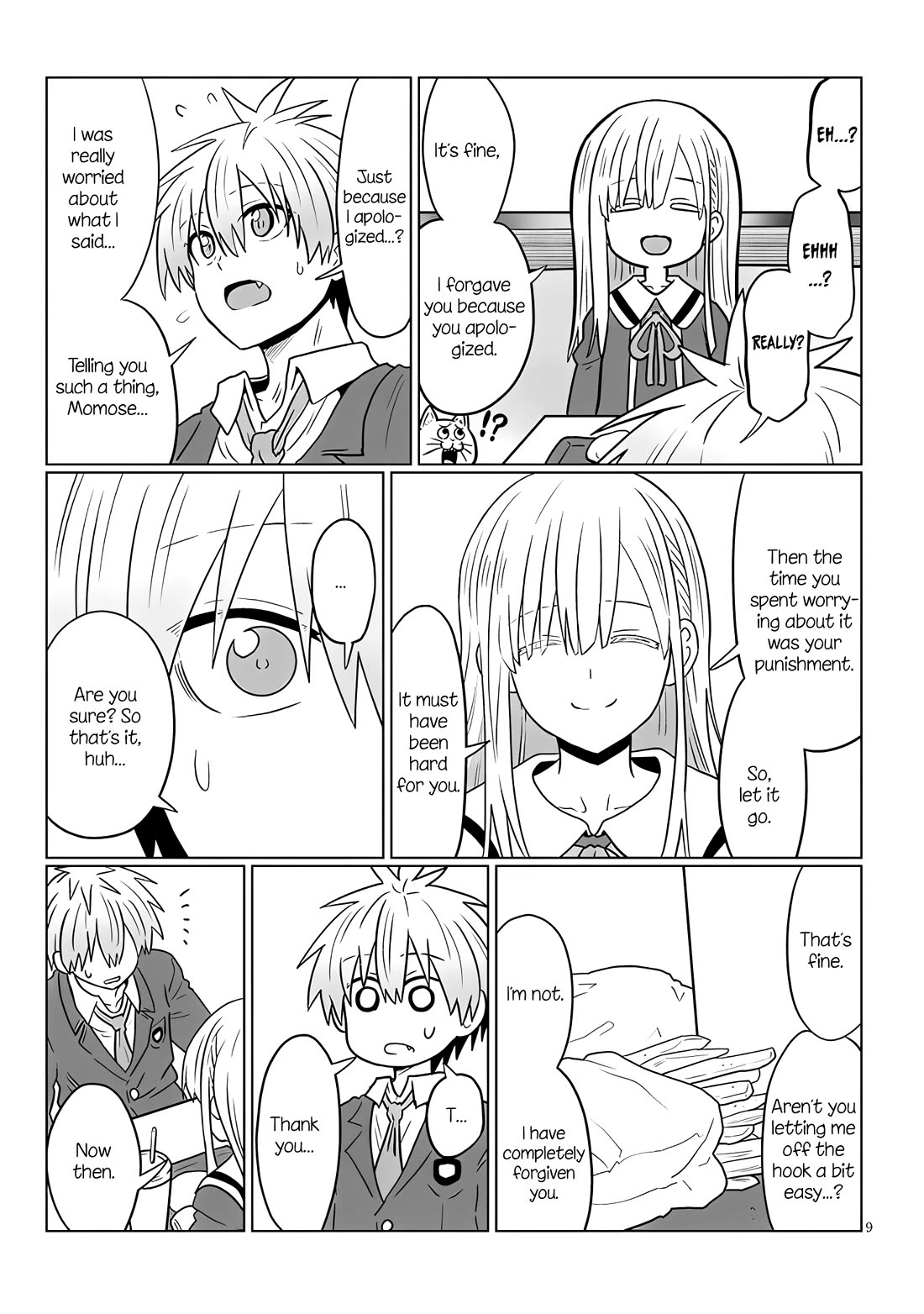 Uzaki-chan wa Asobitai! Chapter 122 page 9 - Chapter 122: Kouhai and Settlements