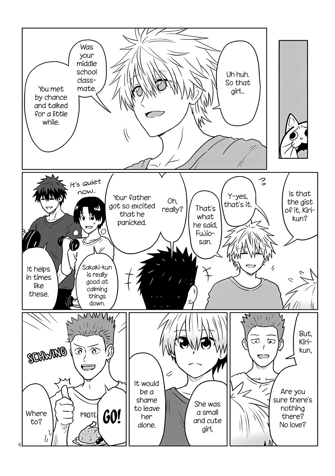 Uzaki-chan wa Asobitai! Chapter 123 page 6 - Chapter 123