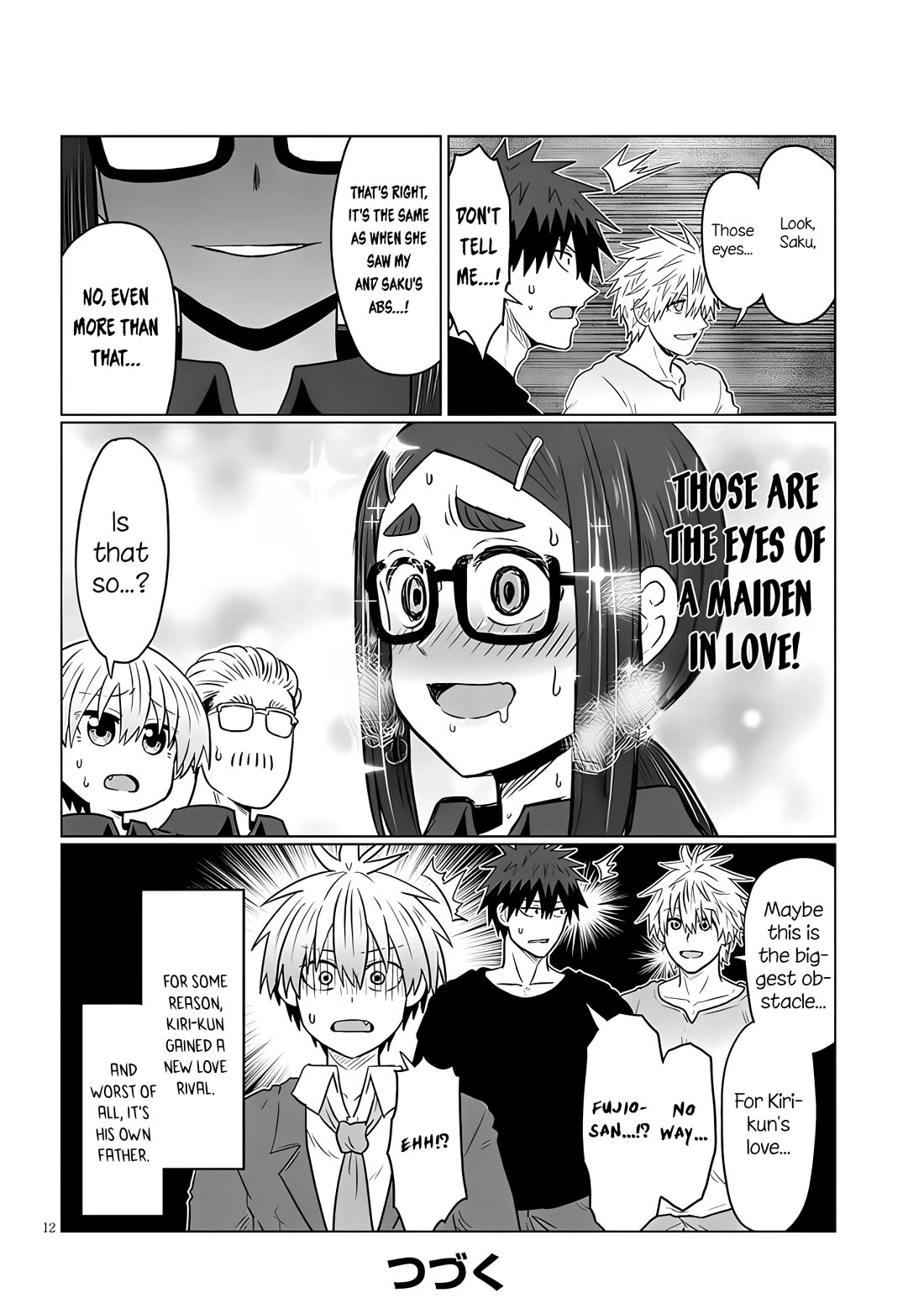 Uzaki-chan wa Asobitai! Chapter 124 page 12 - Chapter 124
