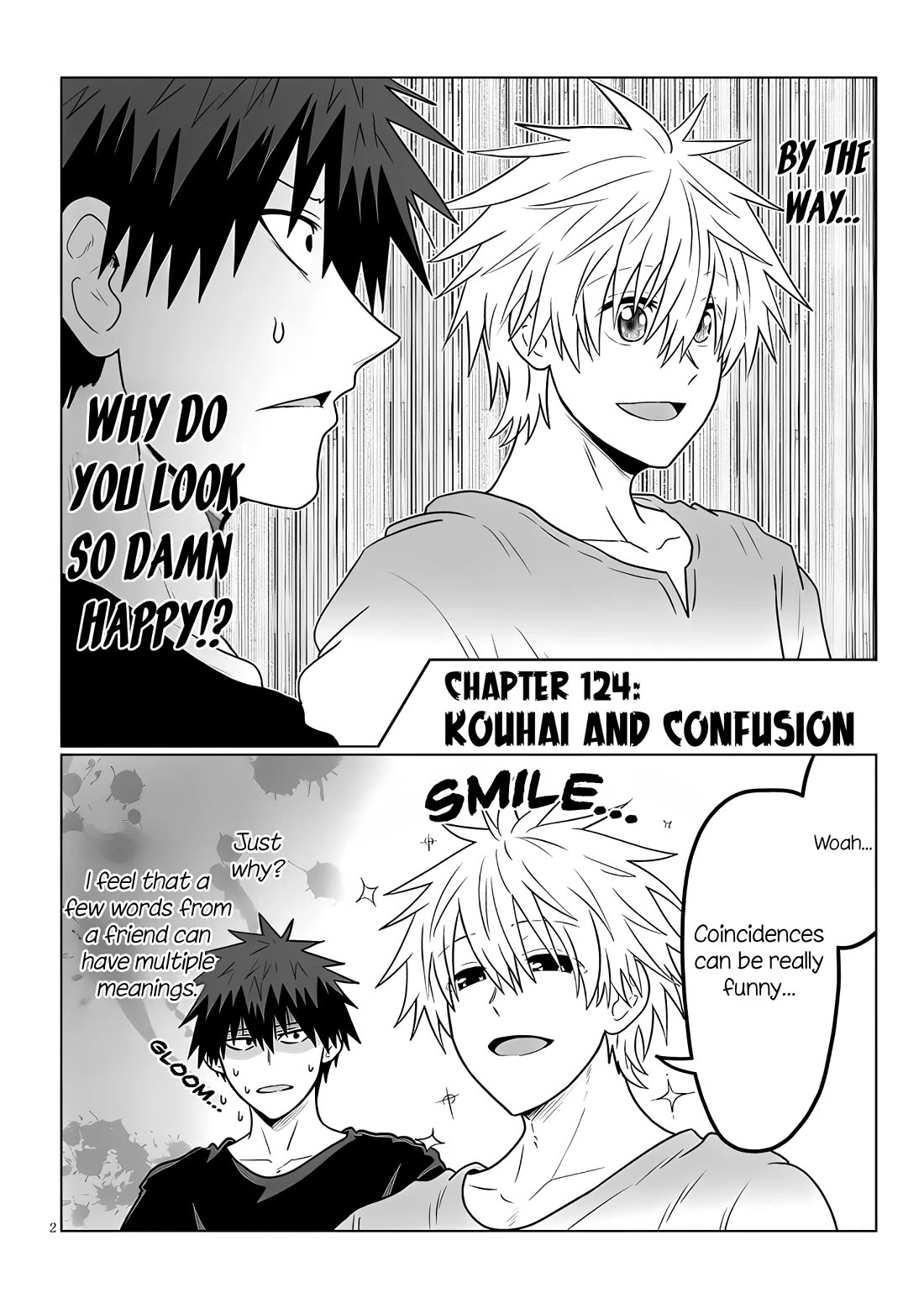 Uzaki-chan wa Asobitai! Chapter 124 page 2 - Chapter 124