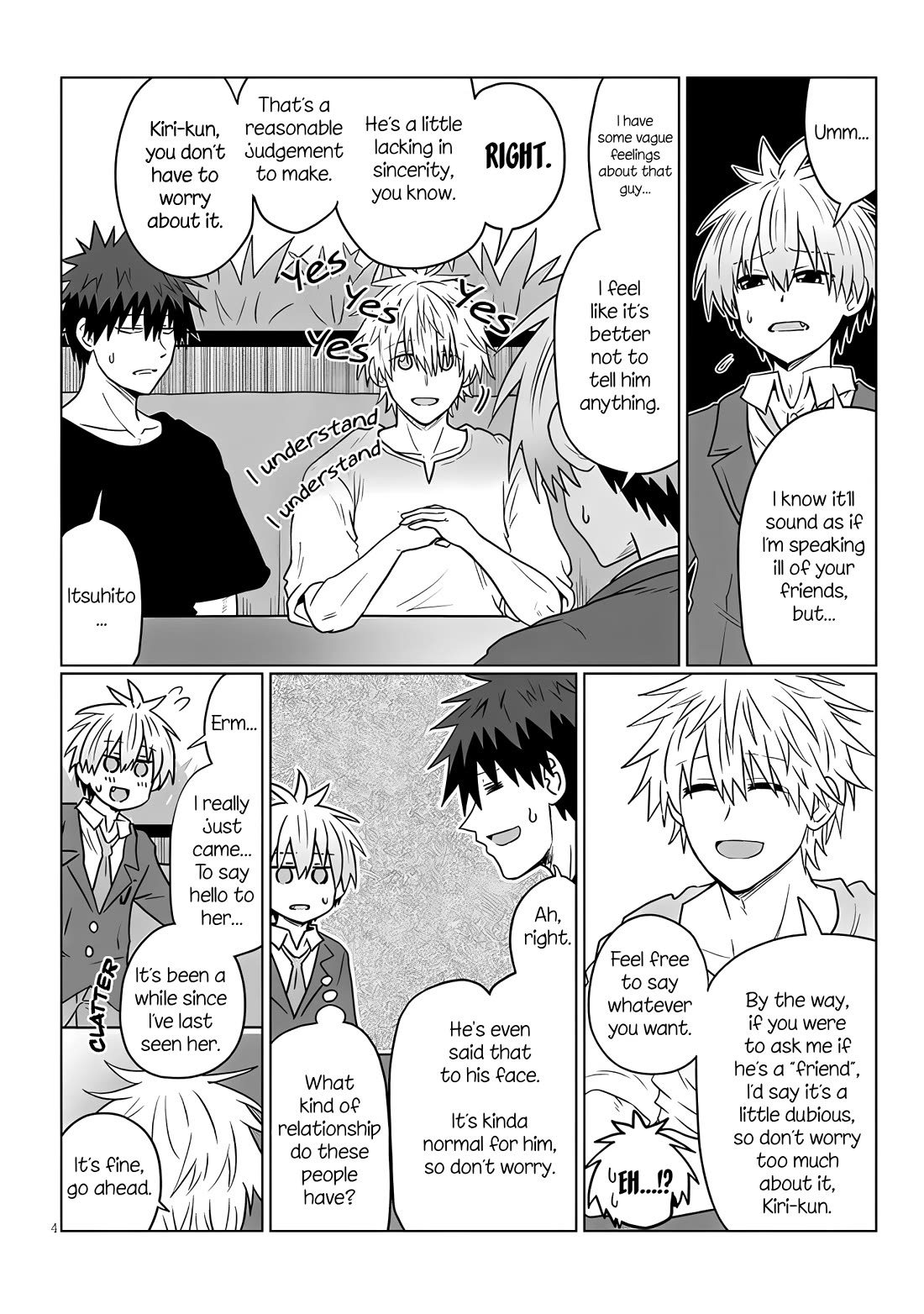 Uzaki-chan wa Asobitai! Chapter 124 page 4 - Chapter 124