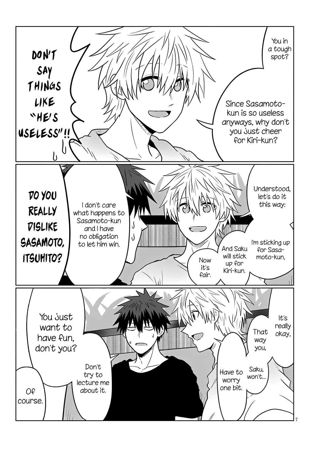 Uzaki-chan wa Asobitai! Chapter 124 page 7 - Chapter 124