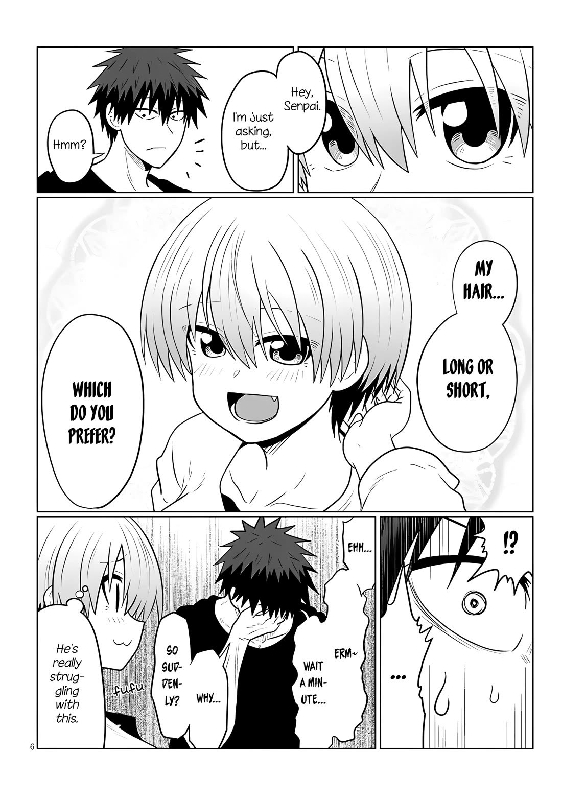Uzaki-chan wa Asobitai! Chapter 125 page 6 - Chapter 125