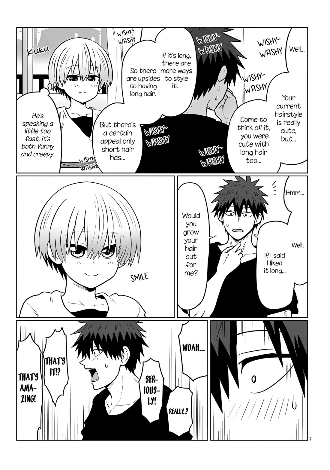 Uzaki-chan wa Asobitai! Chapter 125 page 7 - Chapter 125