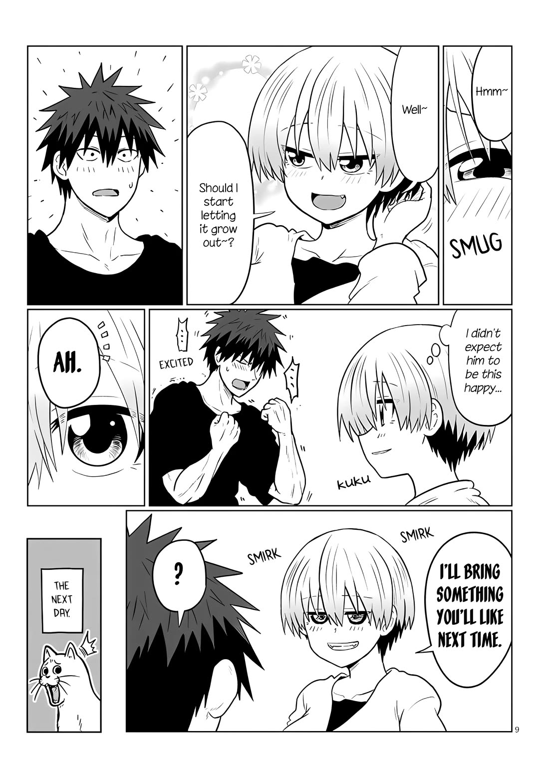 Uzaki-chan wa Asobitai! Chapter 125 page 9 - Chapter 125