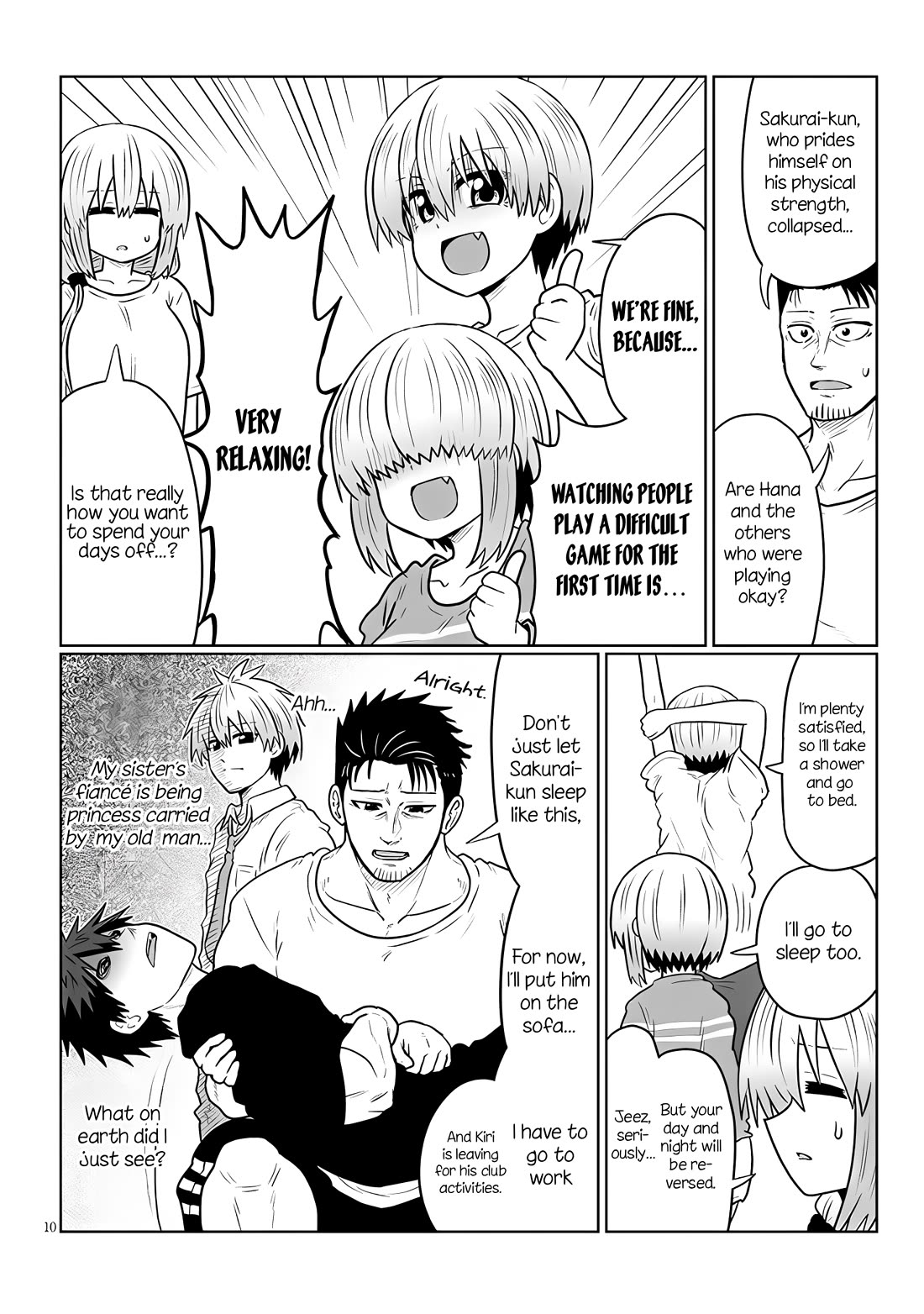 Uzaki-chan wa Asobitai! Chapter 126 page 10 - Chapter 126